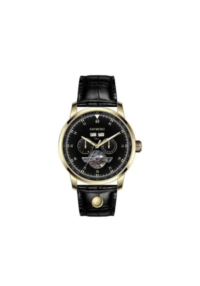 Raymond RYM-4122G-BK Erkek Kol Saati