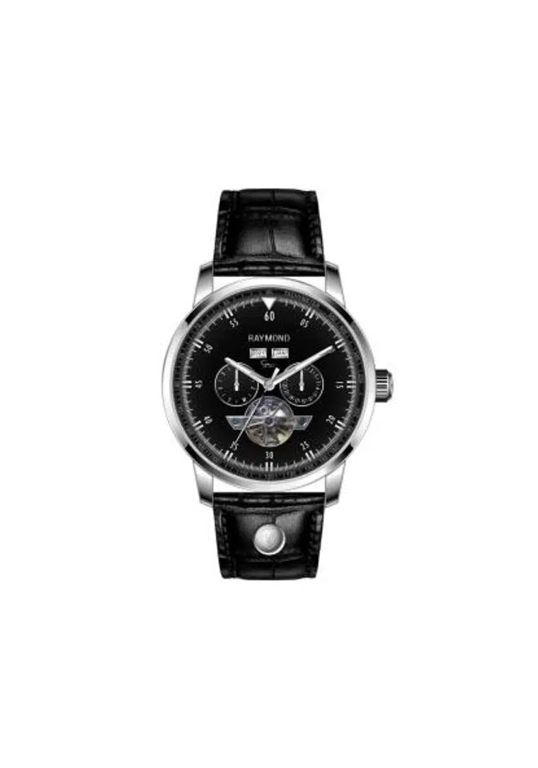 Raymond RYM-4122SS-BK Erkek Kol Saati