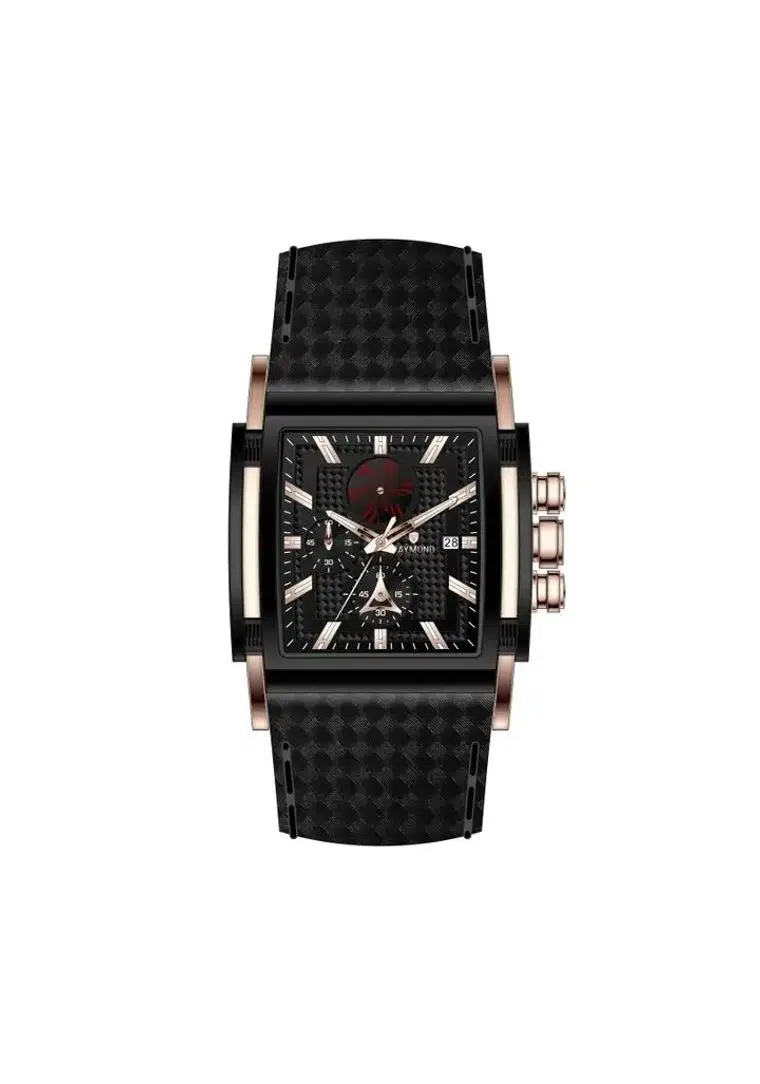 Raymond RYM-8309RG-BK Erkek Kol Saati